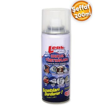Badem10 200 ml Leak Fix Su Geçirmez Sızdırmaz Sızıntı Önleyici Kauçuk Kaplama İzolasyon Şeffaf Sprey