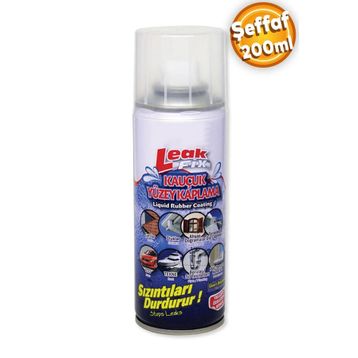 Badem10 200 ml Leak Fix Su Geçirmez Sızdırmaz Sızıntı Önleyici Kauçuk Kaplama İzolasyon Şeffaf Sprey
