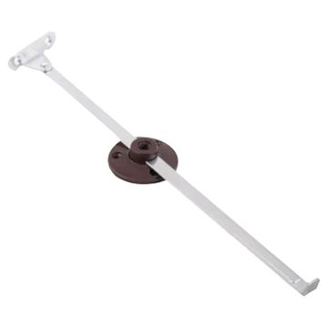Badem10 23.5 cm Düz Bar Makası Kahverengi Kapak Makası