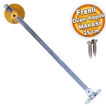 Badem10 25 cm Açık Kahve Metal Açma Kapama Amortisör Piston