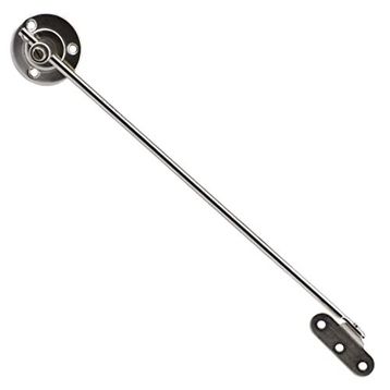 Badem10 25 cm Nikel Metal Sessiz Açma Kapama Amortisör Piston