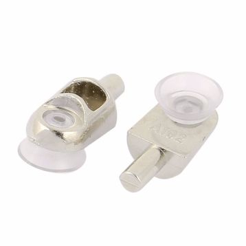 Badem10 50 Adet Raf Pimi Vantuzlu Cam Ahşap Metal Raf Tutucu Çivisi Mobilya Dolap Pimi