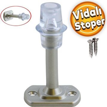 Badem10 8 cm Plastik Saten Silikonlu Kapı Stoperi