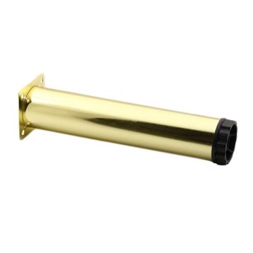Badem10 Akça Ayarlanabilir 20 cm Gold Altın Metal Baza Mobilya Kanepe Sehpa Tv Ünitesi Koltuk Ayağı