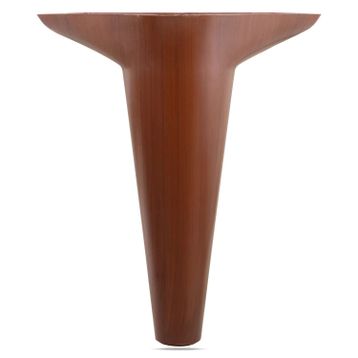 Badem10 Aspen 18 cm Kahverengi Mobilya Kanepe Sehpa Puf Koltuk Ayağı