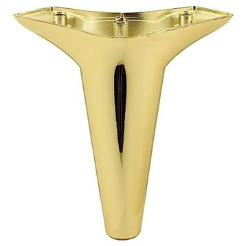 Badem10 Aspen Gold Altın Renk 15 cm Mobilya Kanepe Sehpa TV Ünitesi Baza Koltuk Ayağı