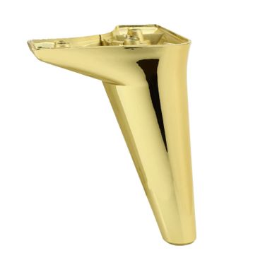 Badem10 Aspen Gold Altın Renk 24 cm Mobilya Kanepe Sehpa TV Ünitesi Baza Koltuk Ayağı