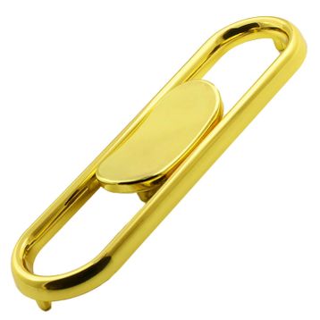 Badem10 Büyük Trend Düğme Çekmece Dolap Kapak Plastik Gold Altın 32 mm Kulp