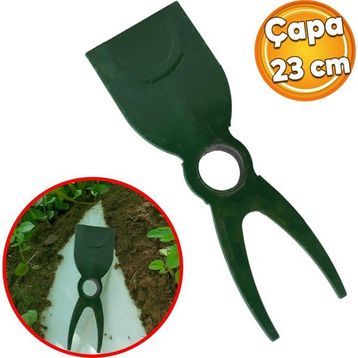 Badem10 Çift Taraflı Çatallı 23 cm Metal Çapa
