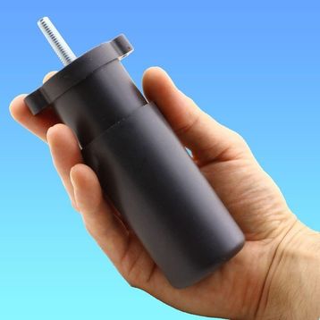 Badem10 Gizli Mobilya Ayarlanabilir 9.5 cm Siyah Baza Kanepe Sehpa TV Ünitesi Koltuk Orta Destek Ayağı