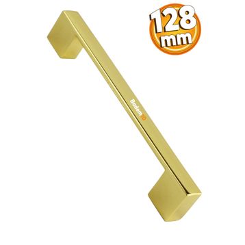 Badem10 Gölcük Mobilya Mutfak Dolabı Çekmece Dolap Kapak Altın Gold 128 mm Metal Kulp