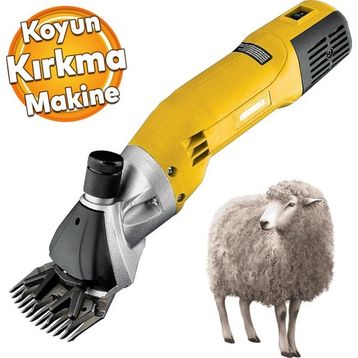 Badem10 Hayvan Yün Yapak Yapağı Kırkma Makinası Metal Koyun Keçi Kırpma Makinesi