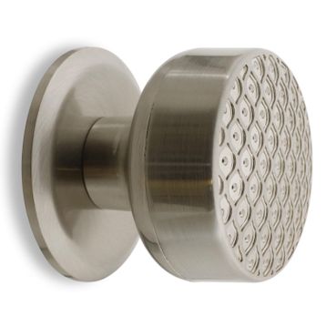Badem10 Kestila Nikel Saten Kapı Tokmağı Topuzu Kolu Metal Tokmak