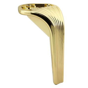 Badem10 Lotus Lüks 19 cm Gold Altın Baza Mobilya Kanepe Sehpa TV Ünitesi Koltuk Ayağı