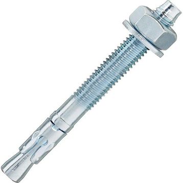 Badem10 M10x90 mm Klipsli Çelik Dübel