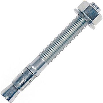 Badem10 M20x180 mm Klipsli Çelik Dübel