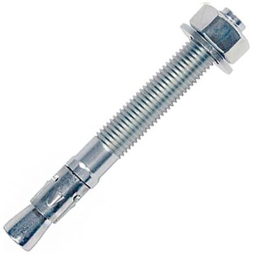 Badem10 M20x180 mm Klipsli Çelik Dübel