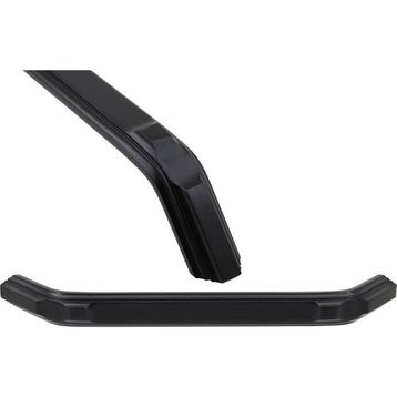 Badem10 Mat Siyah Metal 320 mm Mobilya Dolap Kapak Çekmece Kulpu