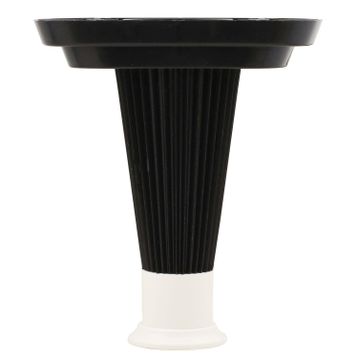 Badem10 Mobilya Kanepe Baza Koltuk Destek Ayağı Ayarlanabilir 15 cm Siyah Metal Ayak