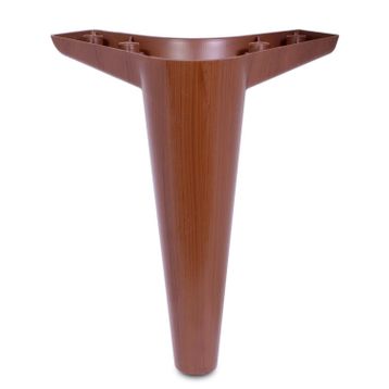Badem10 Mobilya Kanepe Baza Koltuk Destek Ayağı Ayarlanabilir 20 cm Kahverengi Metal Ayak
