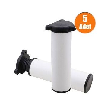 Badem10 Mobilya Kanepe Baza Koltuk Orta Destek Ayağı Ayarlanabilir 15 cm 5 Adet Beyaz Metal Ayak
