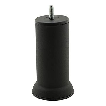 Badem10 Mobilya M8 Civata Siyah Metal 12 cm Metal Kanepe Baza Koltuk Destek Ayağı