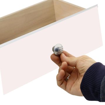Badem10 Noktalı Mantar Düğme Çekmece Dolap Kapak Krom 10 Adet Kulp