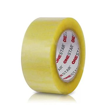 Badem10 Onestar 45 mm 100 mt Şeffaf Güçlü Yapışkanlı Kopmayan Koli Bandı