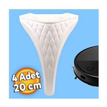 Badem10 Petek Lüks 20 cm 4 Adet Mobilya Ayak Kanepe Sehpa TV Ünitesi Koltuk Puf Ayağı