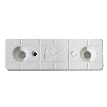 Badem10 Plastik Ayak Baza Pabucu 10x5 cm Beyaz Denge Çubuğu Takozu