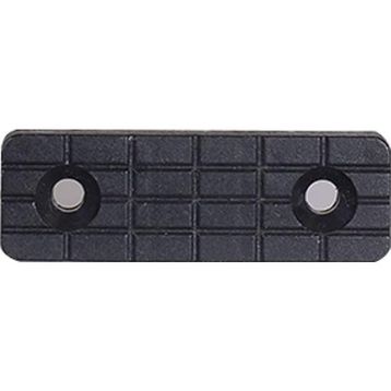 Badem10 Plastik Ayak Baza Pabucu 10x5 cm Siyah Denge Çubuğu Takozu
