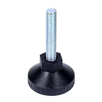 Badem10 Rotil M10 55 mm 8 cm Siyah Profil Ayağı