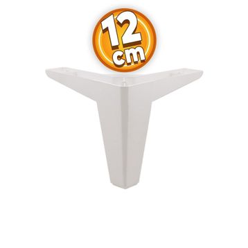 Badem10 Sedir Lüks 12 cm Beyaz Baza Mobilya Kanepe Sehpa TV Ünitesi Koltuk Ayağı