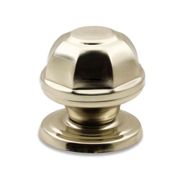 Badem10 Sekizgen Niken Saten Kapı Tokmağı Topuzu Kolu Metal Tokmak