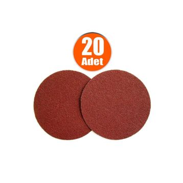 Badem10 Spiral Avuç Taşlama 115 mm 20 Adet Cırt Zımpara