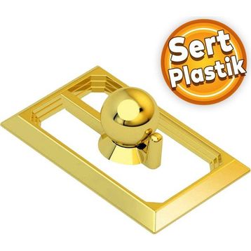 Badem10 Veyron Küre Çekmece Dolap Kapak Plastik Gold Kulp
