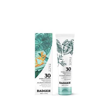 Badger Organik Spf30 Mavi Işık Korumalı Mineral Filtreli 50 ml Yüz Güneş Kremi