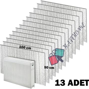 Baffhome Ankaflex Isı Yalıtımlı Radyatör Petek Arkası Sıcaklık Tasarruf 13 Adet Kalorifer Izopan Levhası