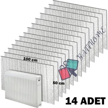 Baffhome Ankaflex Isı Yalıtımlı Radyatör Petek Arkası Sıcaklık Tasarruf 14 Adet Kalorifer Izopan Levhası
