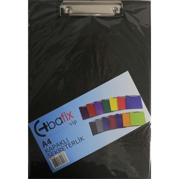 Bafix BFX-1801 Vip A4 Siyah Kapaklı Sekreterlik