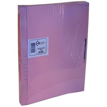 Bafix Karton Pembe Tam Kapak Dosya