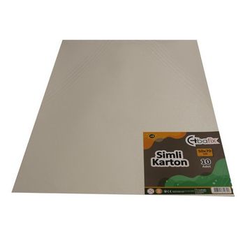 Bafix Simli 50x70 Beyaz Karton