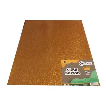 Bafix Simli 50x70 Turuncu Karton