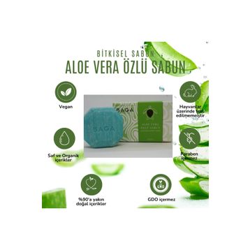Baga 125 gr Aloe Vera Özlü Sabun