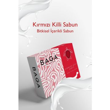 Baga 125 gr Kırmızı Killi Sabun