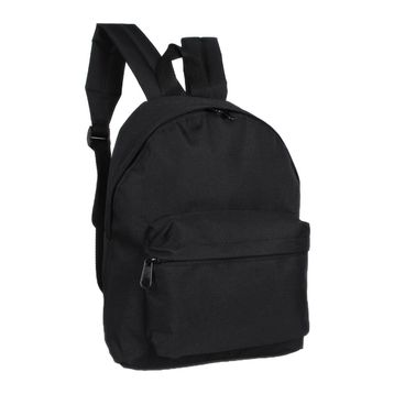 Bagacar 126XS Siyah Küçük Günlük ve Okul Sırt Çantası