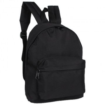 Bagacar 126XS Siyah Küçük Günlük ve Okul Sırt Çantası
