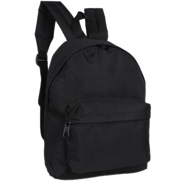 Bagacar 126XS Siyah Küçük Günlük ve Okul Sırt Çantası