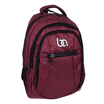 Bagacar 307 Laptop Bölmeli Okul Ve Günlük Sırt Çantası Bordo