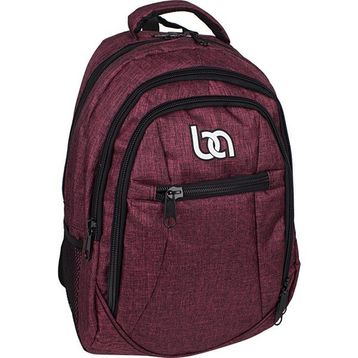 Bagacar 307 Laptop Bölmeli Okul Ve Günlük Sırt Çantası Bordo